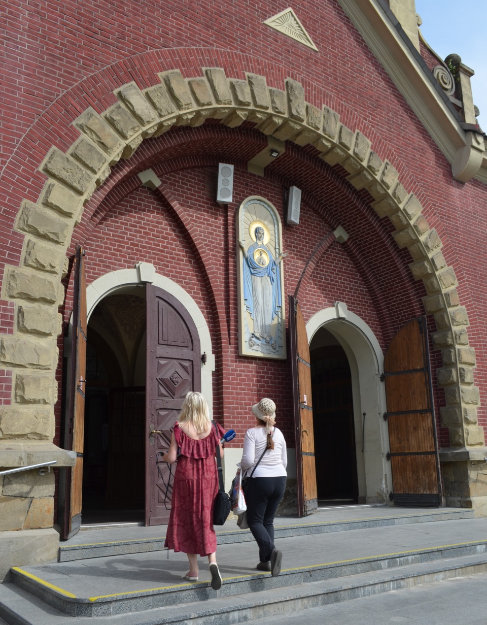 Cerkiew św. Jozafata we Lwowie (dawniej św. Franciszka z Asyżu). Fot Barbara Patlewicz