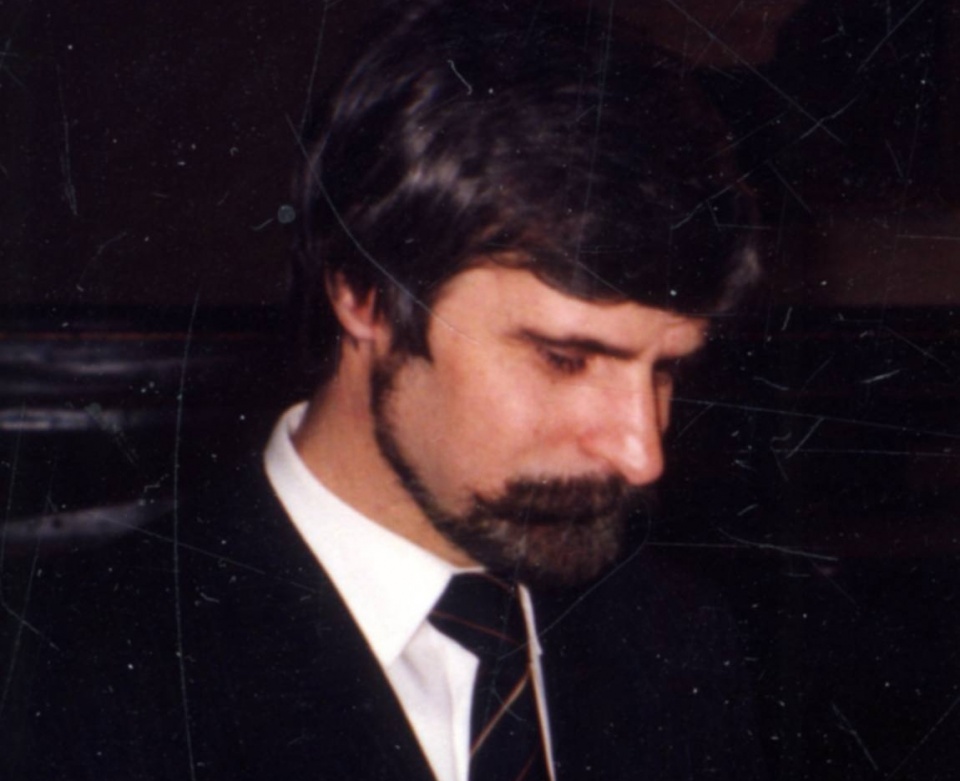 Waldemar Gil. Rok 1992. Fot ze zbiorów Muzeum Archeologiczno-Historycznego w Stargardzie