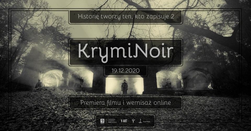 KrymiNoir - strona tytułowa projektu, Fot. Piotr Wyszyński