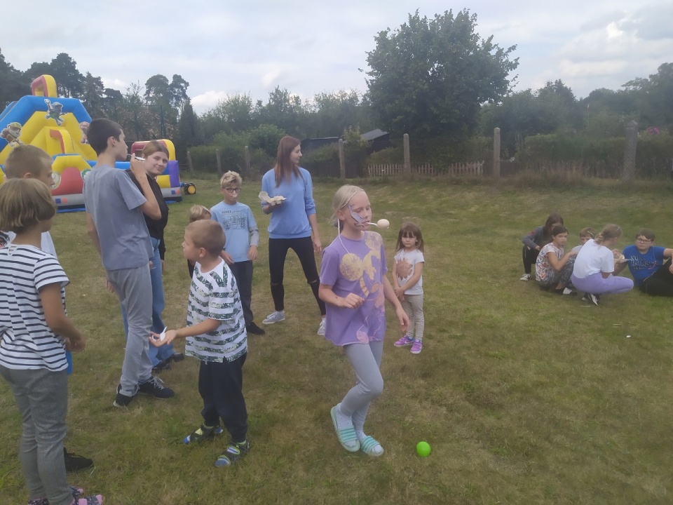 Zabawa z okazji Dnia Dziecka - SOS Wioski Dziecięce w Polsce - Karlino