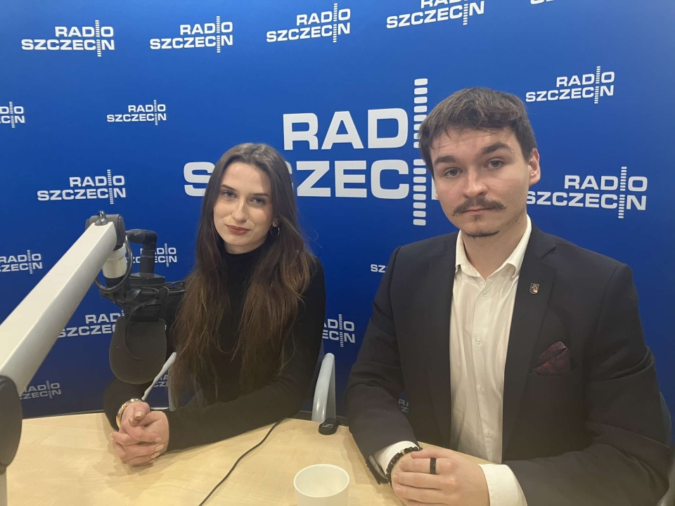 Paulina Basińska i Maksymilian Gaszewski, Młodziezowa Rada Miasta Szczecin