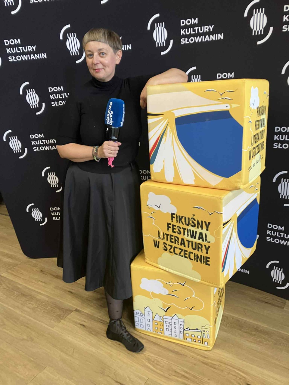 Małgorzata Narożna - pomysłodawczyni Fikuśnego Festiwalu Literackiego