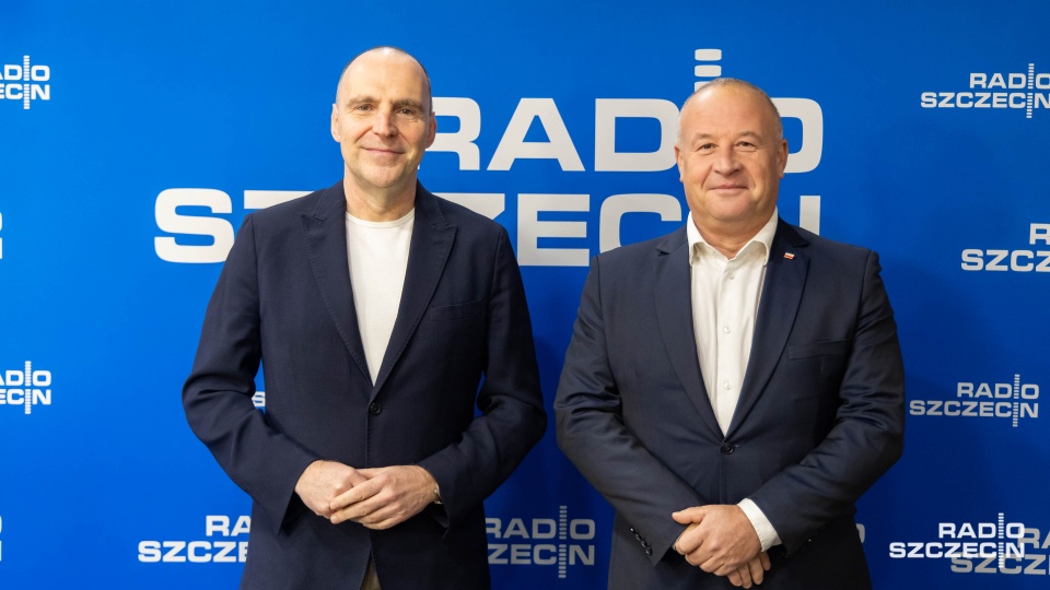 Od lewej: Adam Rudawski - wojewoda zachodniopomorski, Artur Szałabawka - poseł PiS, Fot. Robert Stachnik [Radio Szczecin]