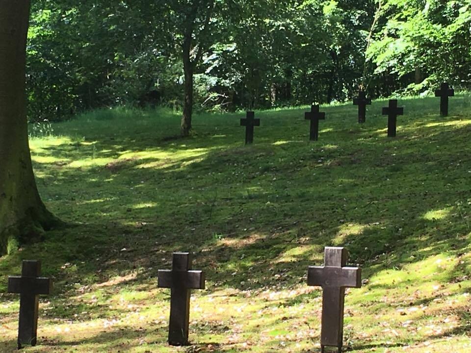 Cmentarz wojenny w Kamminke koło Świnoujścia. Fot. Agata Rokicka [Radio Szczecin]