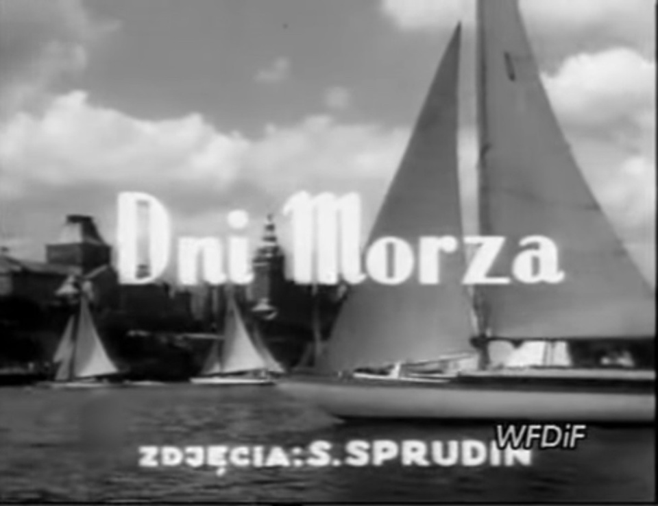 Szczecin w Polskiej Kronice Filmowej. Kadr z PKF 28/51