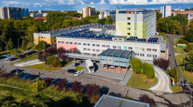 Szpital Regionalny w Kołobrzegu. Fot. Biuro Prasowe Urzędu Marszałkowskiego Województwa Zachodniopomorskiego 
