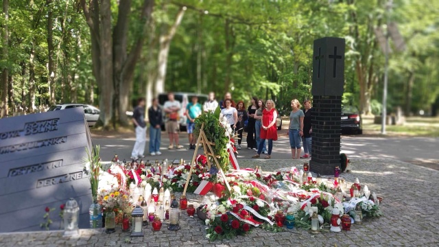 Fot. Radio Lwów 12.07.2023 - Wizyta na Cmentarzu Centralnym