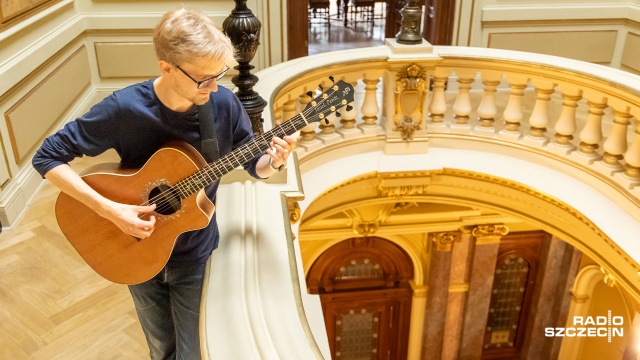 Janek Pentz. Fot. Robert Stachnik [Radio Szczecin] Janek Pentz poleca najnowszy albumu „Ashes” [ROZMOWA z ARTYSTĄ, ZDJĘCIA]