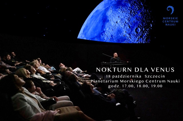 Krzysztof Baranowski. Fot. Sebastian Wołosz Krzysztof Baranowski z „Nokturnem dla Venus” w Planetarium, a także... [ROZMOWA z ARTYSTĄ, ZDJĘCIA]