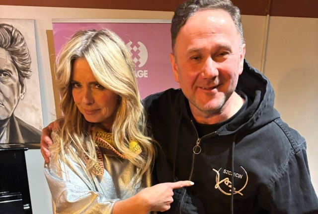 Candy Dulfer – saksofonistka i Sylwester Ostrowski – saksofonista. Fot. Materiały prasowe Szczecin Jazz Young Talents Candy Dulfer jest ich mentorką. Trwa Szczecin Jazz Young Talents 2026 [ROZMOWA z ARTYSTAMI, ZDJĘCIA]