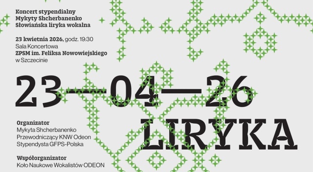 Fot. Materiały prasowe organizatora Koncert stypendialny "Słowiańska liryka wokalna" w Szczecinie [ROZMOWA]