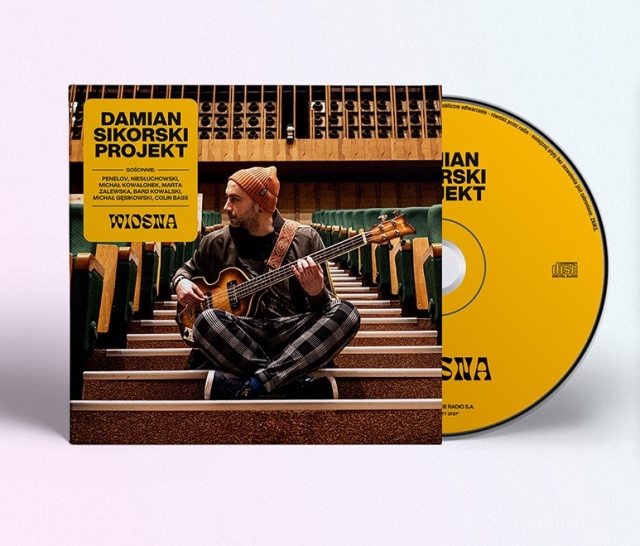 Okładka albumu „Wiosna” Damiana Sikorskiego. Fot. Agencja Muzyczna Polskiego Radia Damian Sikorski Projekt | Premiera albumu „Wiosna” [ROZMOWA, ZDJĘCIA]