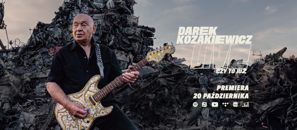 Darek Kozakiewicz – gitarzysta, kompozytor. Fot. [Materiały prasowe Agencji Muzycznej Polskiego Radia]