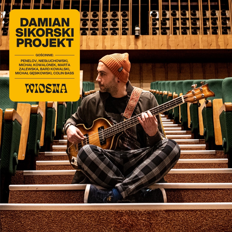 Okładka albumu „Wiosna” Damiana Sikorskiego. Fot. Agencja Muzyczna Polskiego Radia