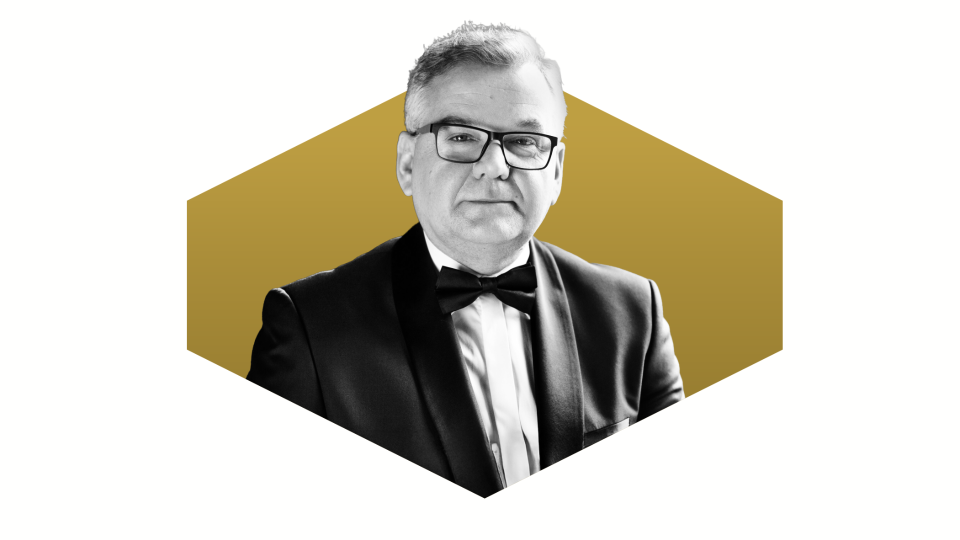 Artur Andrus. Fot. Materiały prasowe Filharmonii im. Mieczysława Karłowicza w Szczecinie