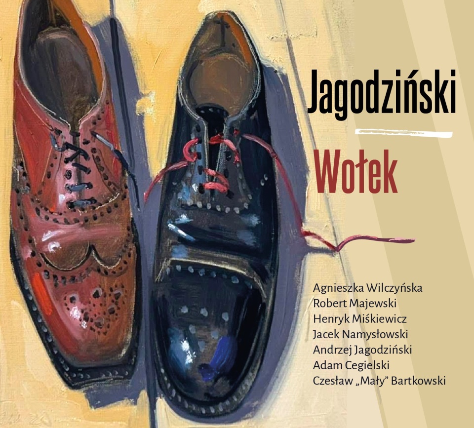 Awers okładki płyty „Jagodziński – Wołek”. Fot. Materiały prasowe Agencji Artystycznej BlueNote