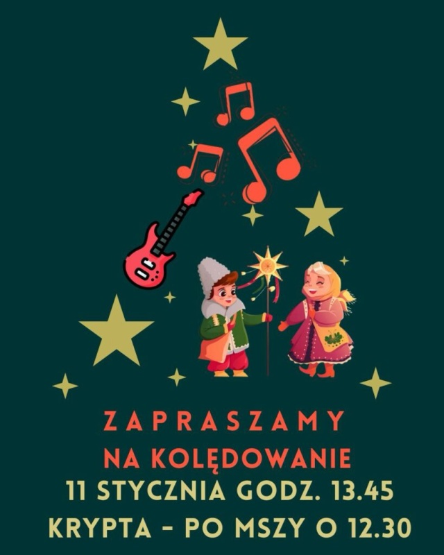 Wspólne kolędowanie u Dominikanów. Źródło: https://szczecin.dominikanie.pl 