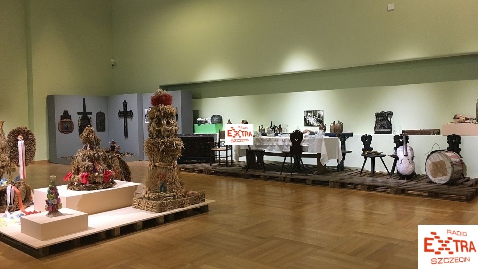 "Świętowanie. Zabytki obrzędowości rodzinnej i dorocznej" w Muzeum Regionalnym Muzeum Narodowego w Szczecinie. Fot. Małgorzata Frymus