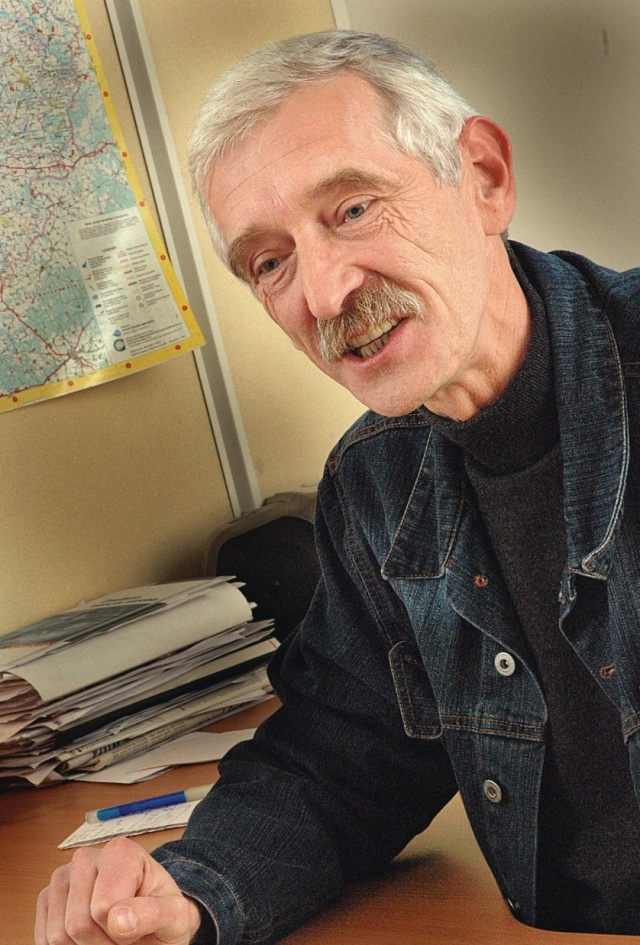 Marek Borowiec. Fot. z albumu "60 lat Polskiego Radia Szczecin", pod red. Mariana Kowalskiego Lata 90.