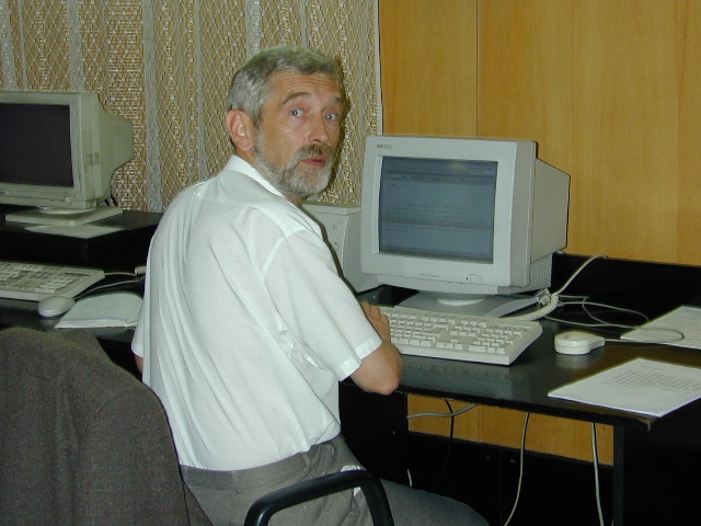 Marek Borowiec. 6.11.2000 rok. Fot. Bogusław Lis [Radio Szczecin] Pierwsza dekada XXI wieku