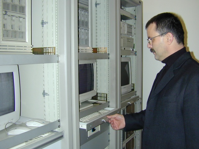 Andrzej Ćwirko. 6.11.2000 rok. Fot. Bogusław Lis [Radio Szczecin] Pierwsza dekada XXI wieku