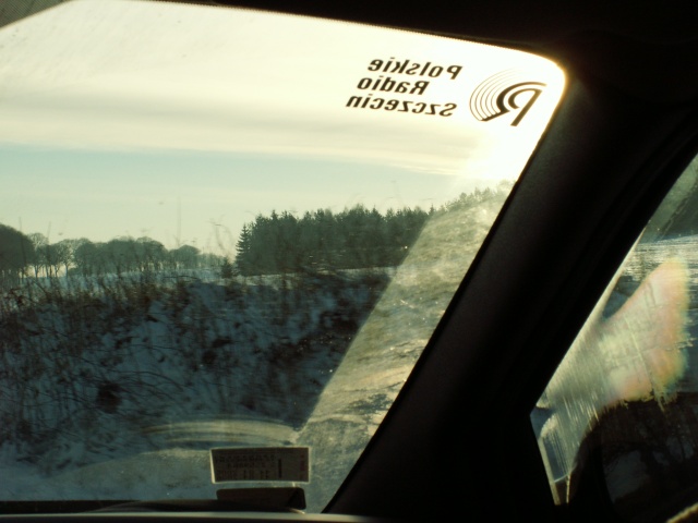 Radiowy samochód. Fot. z Archiwum Radia Szczecin Pierwsza dekada XXI wieku