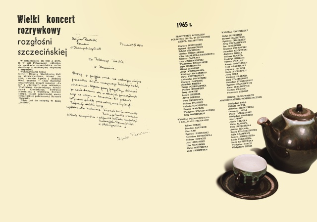 Fot. z albumu "60 lat Polskiego Radia Szczecin", pod red. Mariana Kowalskiego Lata 60.