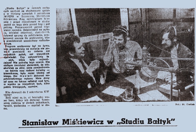 Dzwońcie do nas - audycja Jacka Wiśniewskiego, Ryszarda Mysiaka i Jerzego Mruka (TS 6386)