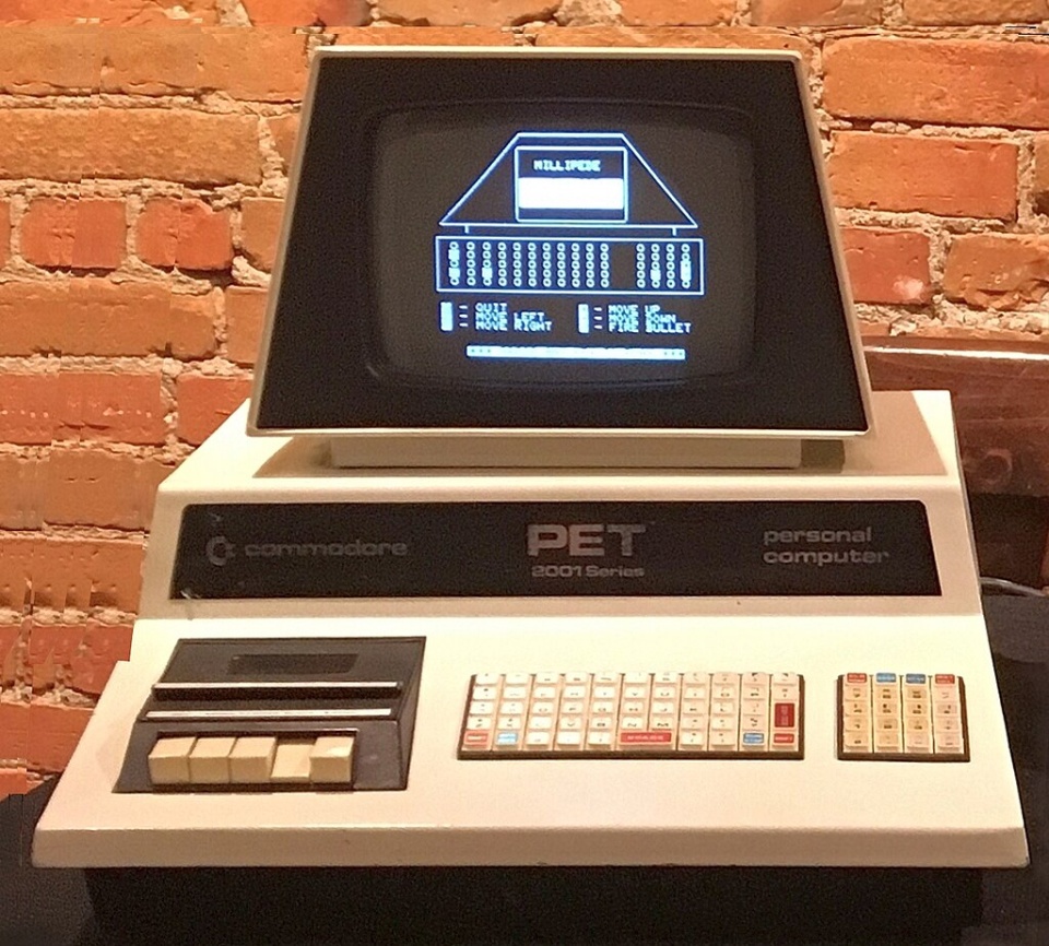 Commodore PET 2001 home computer. Fot. Tim Colegrove [wikipeia]