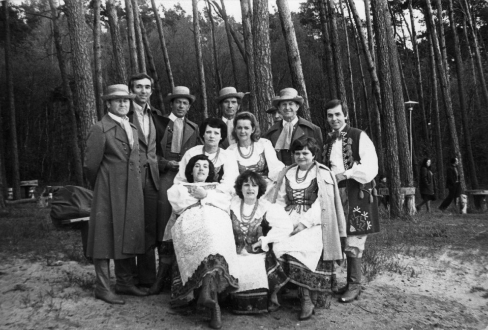 Zespół Złoty Kłos z Goleniowa; fot. Bolechowskie Archiwum Cyfrowe, zbioryspoleczne.pl