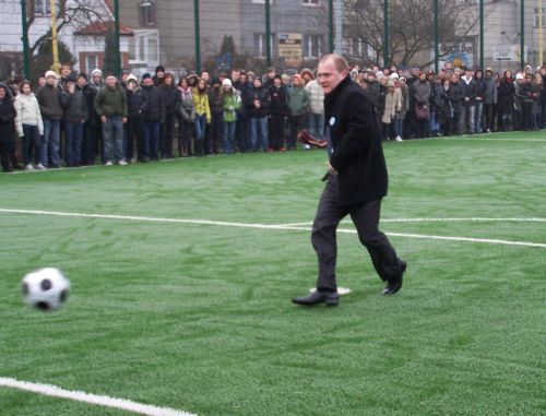 Szczecin doczekał się pierwszego boiska wybudowanego w ramach rządowego programu - Orlik 2012.
