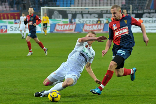 W końcu Po 5 meczach bez zwycięstwa portowcy wygrywają. Podopieczni Piotra Mandrysza pokonali dziś Górnika Łęczna 3:0.