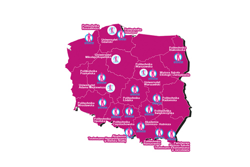 W 16 polskich uczelniach technicznych oraz na 4 uniwersytetach odbędzie się dziś Ogólnopolski Dzień Otwarty Tylko dla Dziewczyn. Organizowana już po raz czwarty akcja Dziewczyny na politechniki promuje kierunki techniczne, inżynierskie i ścisłe wśród młodych kobiet.