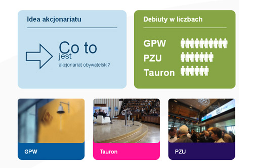 Ministerstwo skarbu państwa, wspólnie z instytucjami finansowymi i spółkami giełdowymi chce zwiększyć zainteresowanie Polaków inwestowaniem na giełdzie i poszerzyć wiedzę ekonomiczną. Realizacji celu ma pomóc plan Akcjonariat Obywatelski, który zaprezentowano na warszawskiej Giełdzie Papierów Wartościowych.