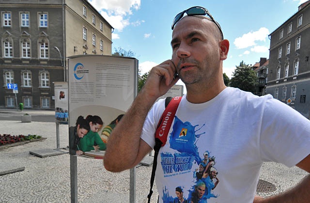 Andrzej ZKOT Szkocki, fotoreporter Głosu Szczecińskiego, tradycyjnie już, otworzy swoją wystawą część kulturalną tenisowego turnieju PEKAO Szczecin Open.