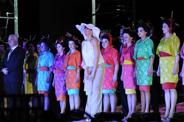 Madama Butterfly w Operze na Zamku. Fot. Łukasz Szełemej [PR Szczecin] Opera: Sukces Madama Butterfly [ZDJĘCIA]