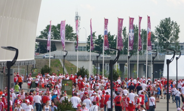 W meczu we Wrocławiu przegraliśmy z Czechami 0:1. Fot. Tomasz Chaciński [PR Szczecin] Koniec Euro dla Polski, Smuda kończy pracę? [WIDEO, DUŻO ZDJĘĆ]