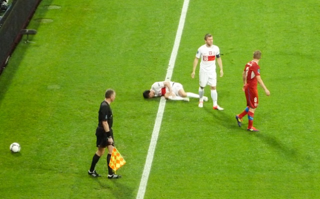 W meczu we Wrocławiu przegraliśmy z Czechami 0:1. Fot. Tomasz Chaciński [PR Szczecin] Koniec Euro dla Polski, Smuda kończy pracę? [WIDEO, DUŻO ZDJĘĆ]