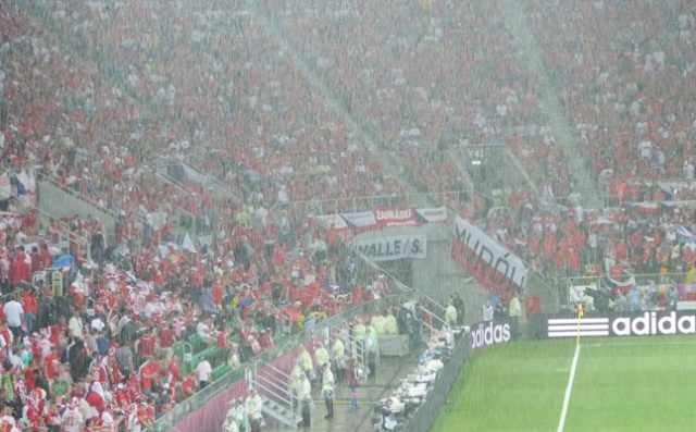 W meczu we Wrocławiu przegraliśmy z Czechami 0:1. Fot. Tomasz Chaciński [PR Szczecin] Koniec Euro dla Polski, Smuda kończy pracę? [WIDEO, DUŻO ZDJĘĆ]