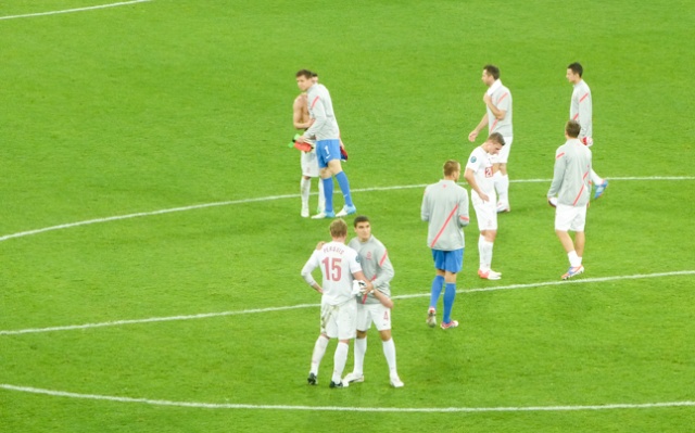 W meczu we Wrocławiu przegraliśmy z Czechami 0:1. Fot. Tomasz Chaciński [PR Szczecin] Koniec Euro dla Polski, Smuda kończy pracę? [WIDEO, DUŻO ZDJĘĆ]