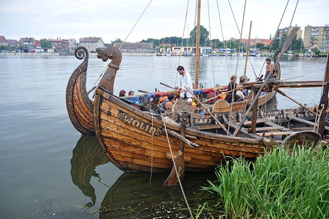 Festiwal Słowian i Wikingów. Fot. Łukasz Szełemej [PR Szczecin] Miłośnicy historii z całego świata w Wolinie [ZDJĘCIA]