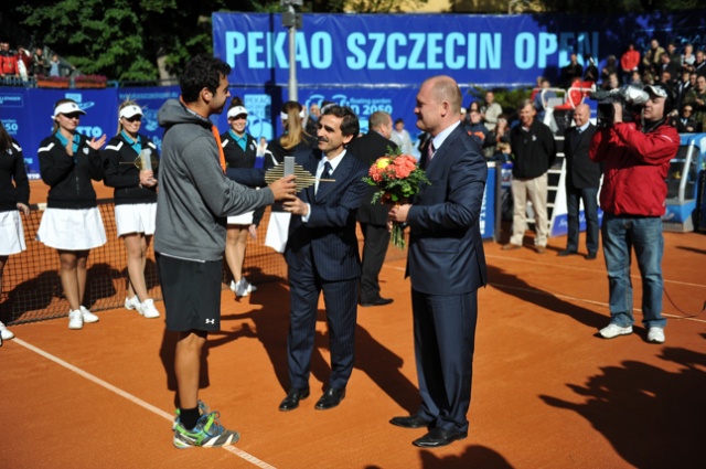 Fot. Łukasz Szełemej [Radio Szczecin] Hanescu wygrywa Pekao Open! [DUŻO ZDJĘĆ]