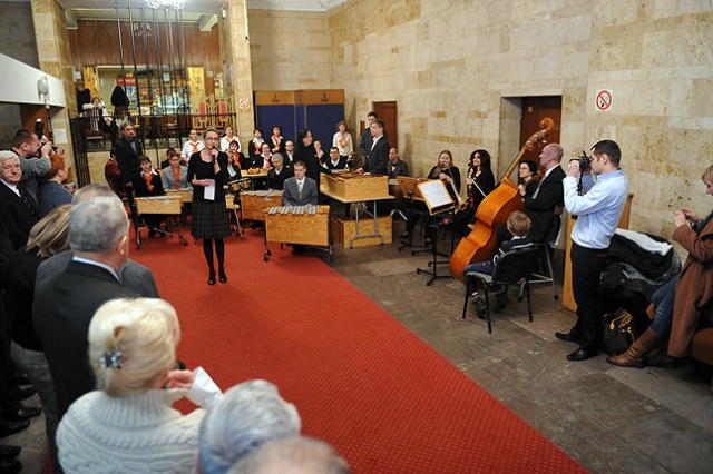 Niezwykły koncert zainaugurował "Genius Lutos". Fot. Łukasz Szełemej [Radio Szczecin] Niezwykły koncert zainaugurował "Genius Lutos" [ZDJĘCIA]