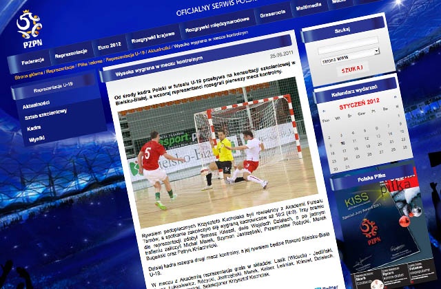 Młodzieżowa reprezentacja Polski w futsalu odwiedzi dziś maluchy z Publicznego Przedszkola Źródełko w Szczecinie.