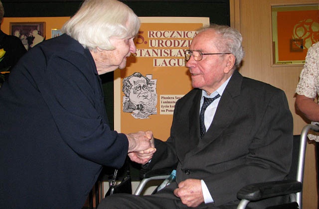 Jubileusz 95-lecia obchodził dziś Stanisław Lagun - Pionier Szczecina, założyciel między innymi Teatru Lalek Pleciuga.