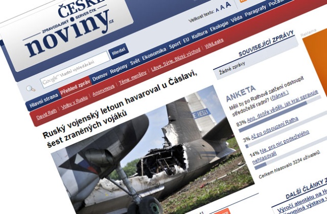 Siedem osób zostało rannych, gdy podczas lądowania na lotnisku w centrum Czech zapalił się rosyjski samolot wojskowy - poinformowała czeska służba zdrowia.