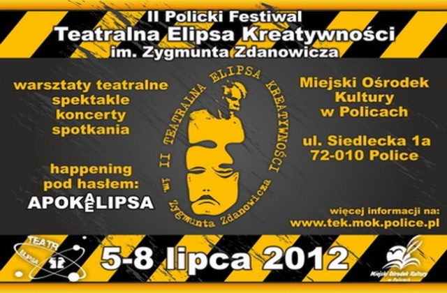 Joanna Szczepkowska i Wojciech Wysocki będą gośćmi rozpoczynającego się dziś w Policach II Polickiego Festiwalu Teatralna Elipsa Kreatywności im. Zygmunta Zdanowicza.