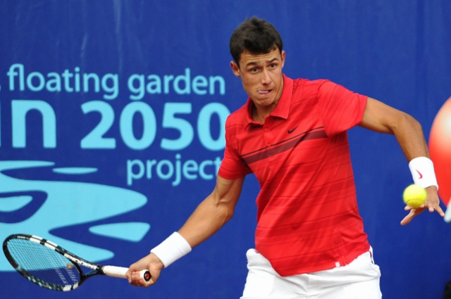 Szczecinianin Arkadiusz Kocyła przegrał w II rundzie tenisowego turnieju Pekao Szczecin Open z Argentyńczykiem Guido Andreozzim 2:6, 2:6.