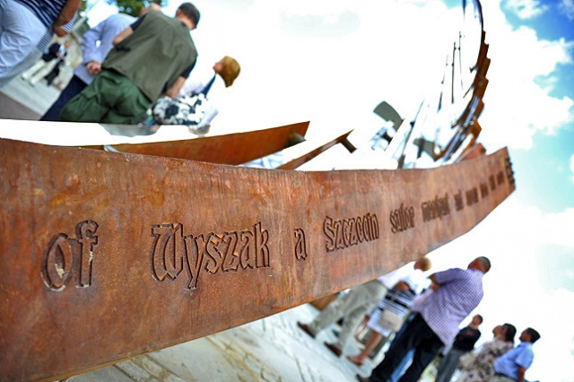 Aleja Żeglarzy. Fot. Łukasz Szełemej [Radio Szczecin] Żeglarze doczekali się. Aleja już otwarta [ZDJĘCIA]