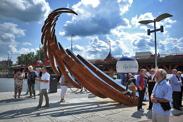 Aleja Żeglarzy. Fot. Łukasz Szełemej [Radio Szczecin] Żeglarze doczekali się. Aleja już otwarta [ZDJĘCIA]